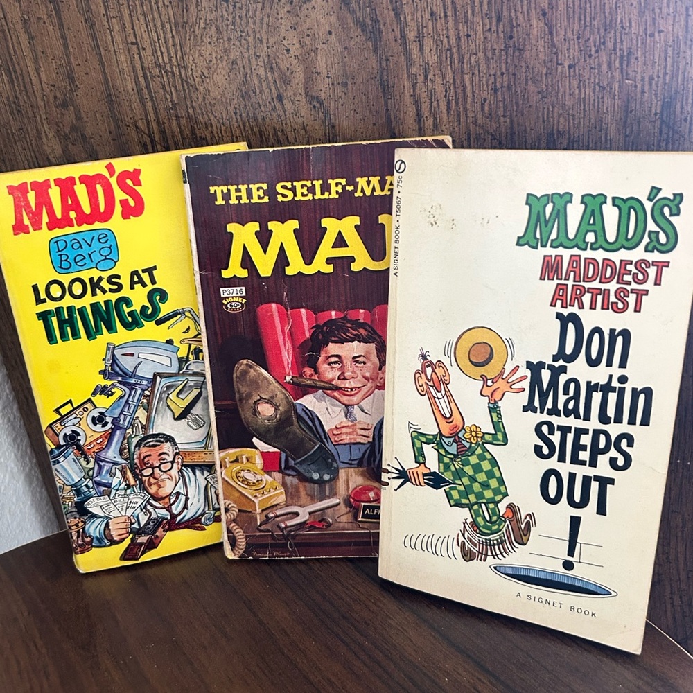 Vintage 1960’s MAD comic books!
